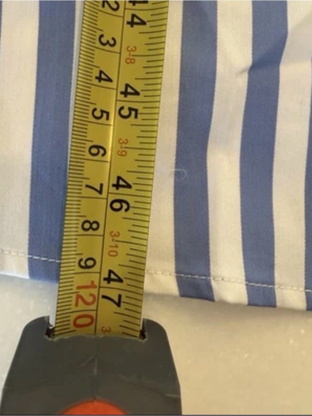 Club Monaco Women’s Blue & White Stripe Midi Dress Belt, Slits Sz S/P - Picture 7 of 10